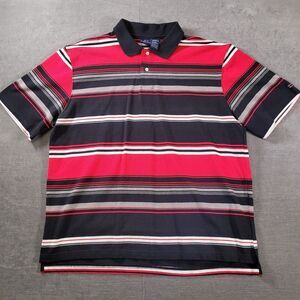 Bugle Boy Vintage Color Block Polo Shirt Cotton Blend Mens‎ XL